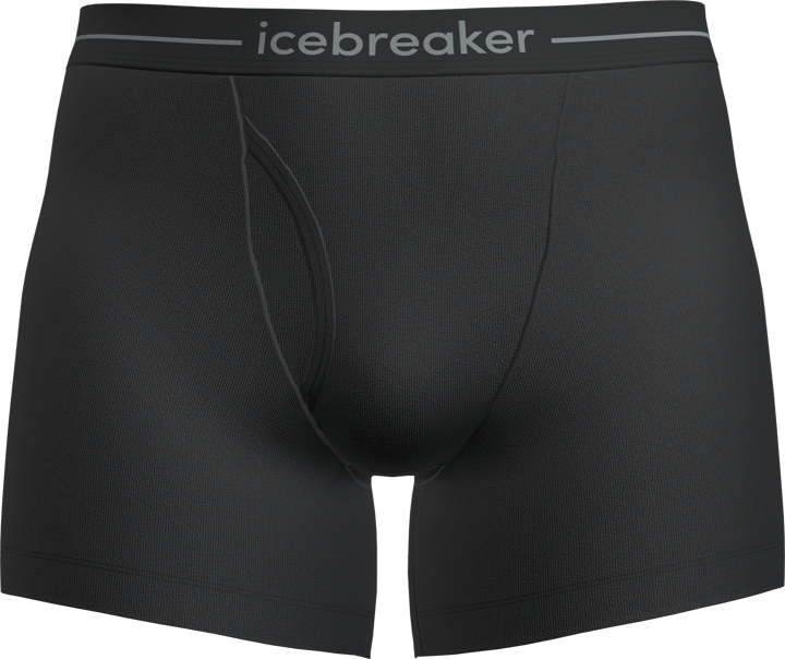 Icebreaker Men's 175 Everyday Boxers Wfly Black Icebreaker
