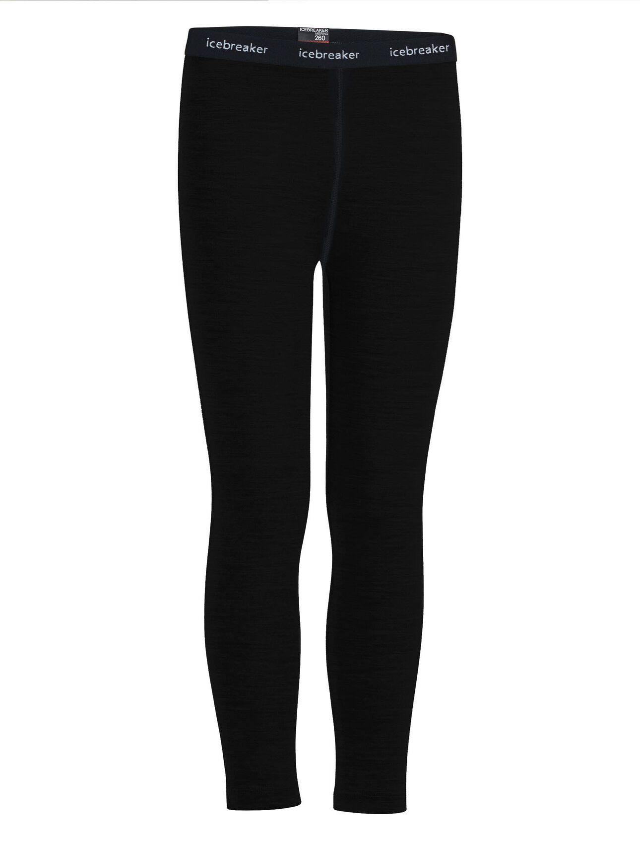 Icebreaker Kids' 260 Tech Leggings Black