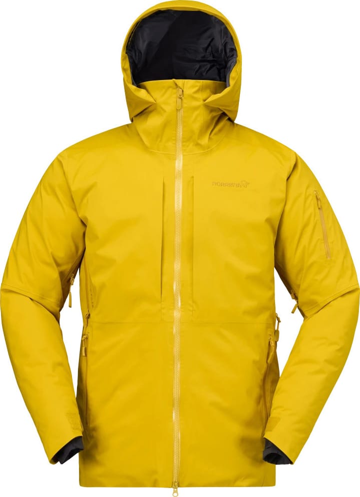 Norr øna Men's Lofoten GORE-TEX Down800 Jacket Golden Palm Norrøna
