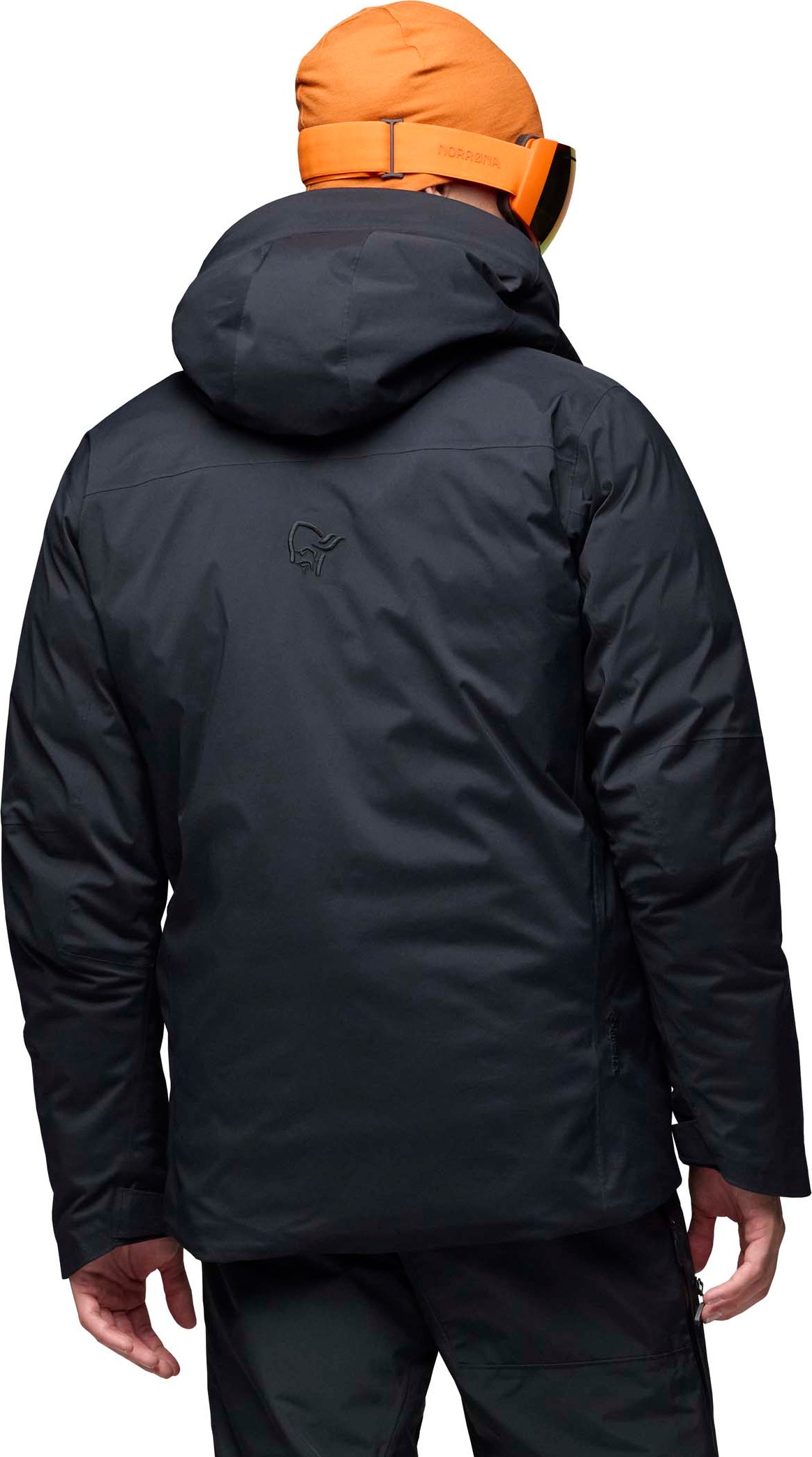 Norrøna Men's Lofoten GORE-TEX Down800 Jacket Caviar Black | Buy