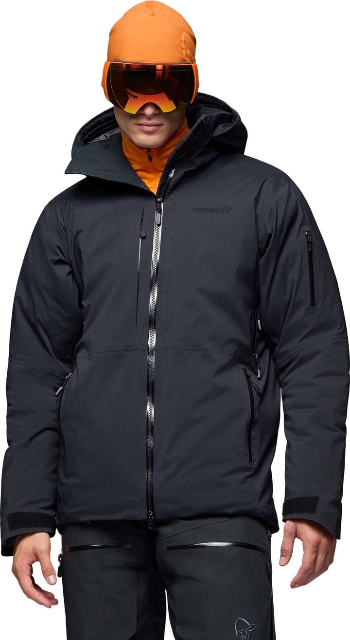 Norrøna Men's Lofoten GORE-TEX Down800 Jacket Caviar Black Norrøna