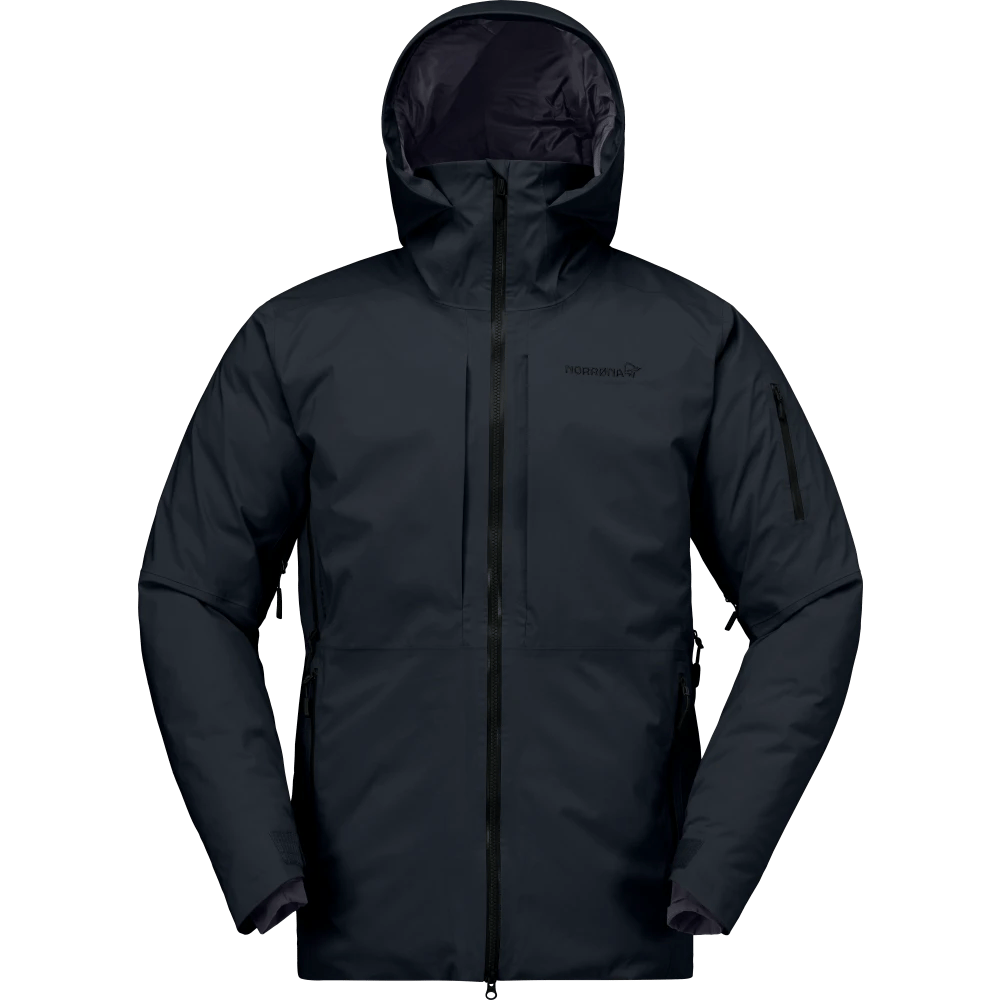 Norrøna Men's Lofoten GORE-TEX Down800 Jacket Caviar Black