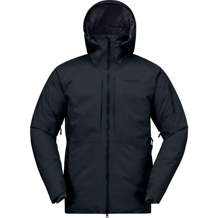 Norrøna Men's Lofoten GORE-TEX Down800 Jacket Caviar Black Norrøna