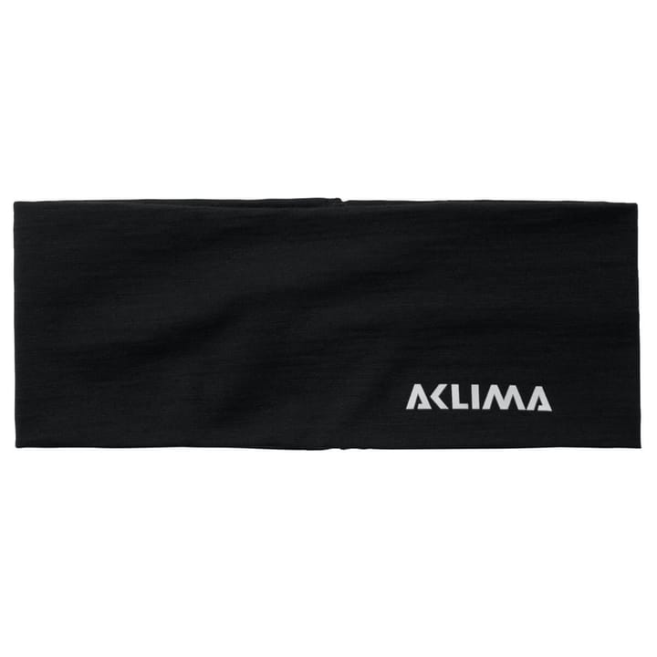 Aclima Lightwool Headband U Jet Black Aclima