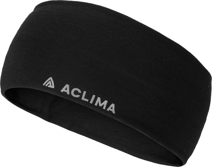 Aclima LightWool Headband Jet Black Aclima