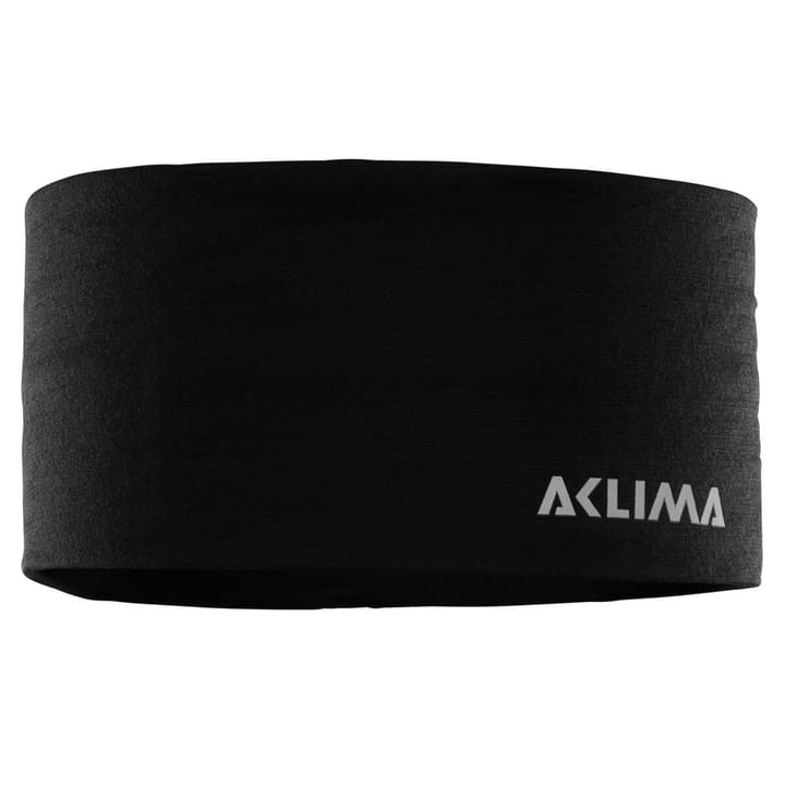Aclima Lightwool Headband U Jet Black Aclima