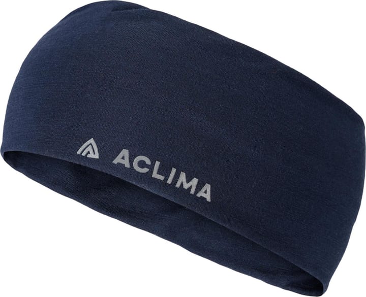 Aclima LightWool Headband Navy Blazer Aclima