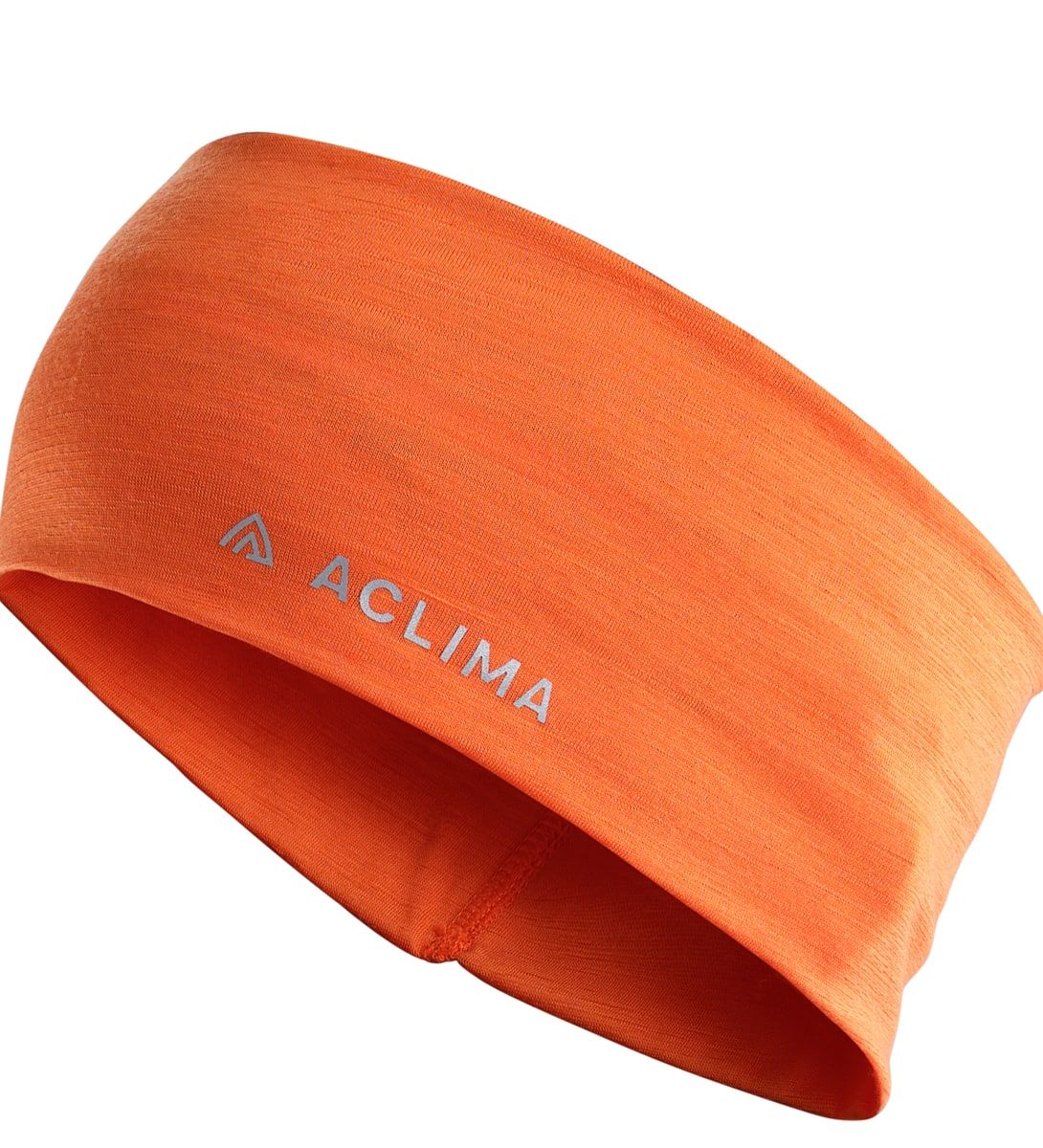 Aclima LightWool Headband Orange Tiger