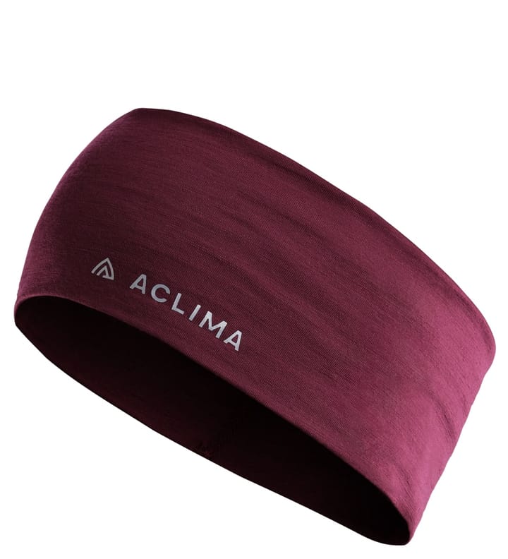 Aclima Lightwool Headband Zinfandel Aclima