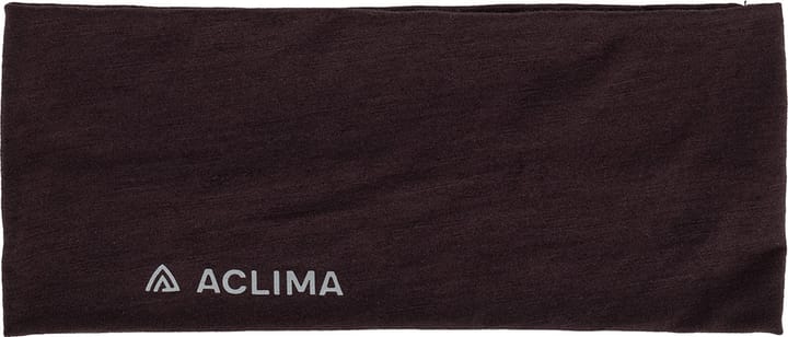 Aclima LightWool Headband Chocolate Plum Aclima
