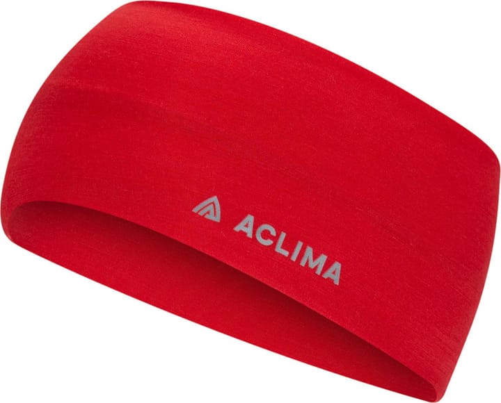 Aclima LightWool Headband Barbados Cherry Aclima