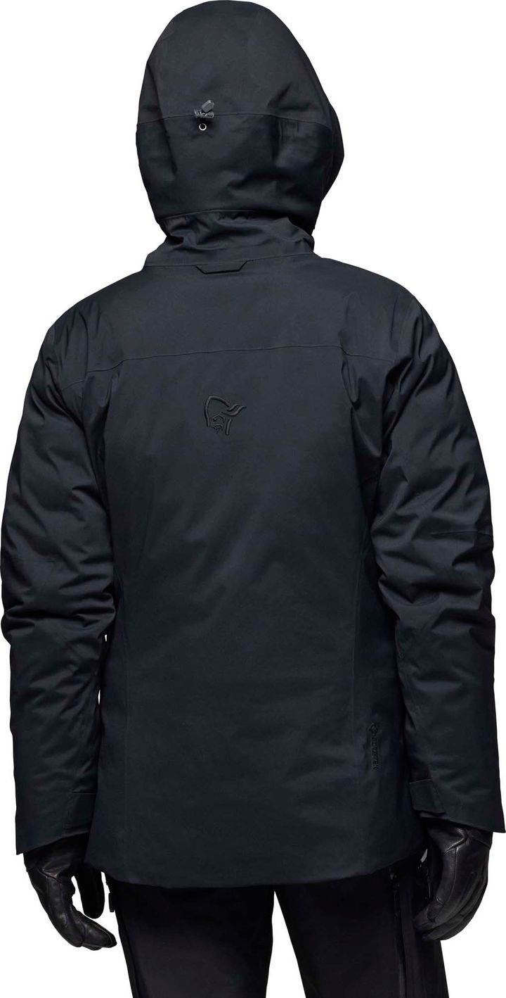 Norrøna Women's Lofoten GORE-TEX Down800 Jacket Caviar Black Norrøna