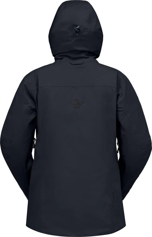 Norrøna Women's Lofoten GORE-TEX Down800 Jacket Caviar Black Norrøna