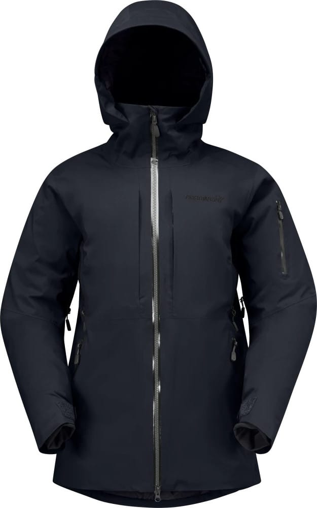 Norrøna Women's Lofoten GORE-TEX Down800 Jacket Caviar Black Norrøna