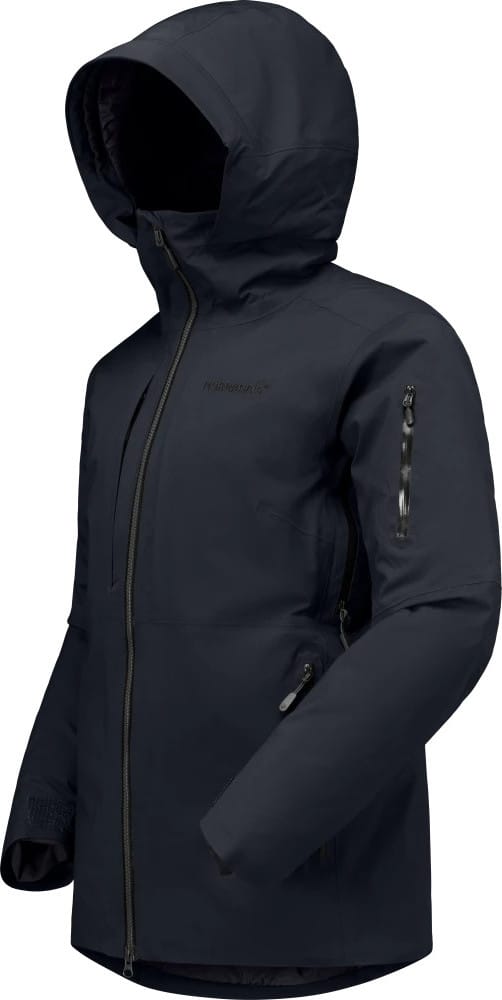 Norrøna Women's Lofoten GORE-TEX Down800 Jacket Caviar Black Norrøna