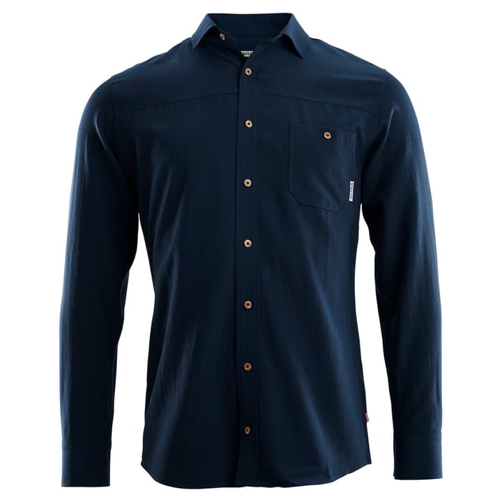 Aclima Woven Wool Shirt, Man Navy Blazer Aclima