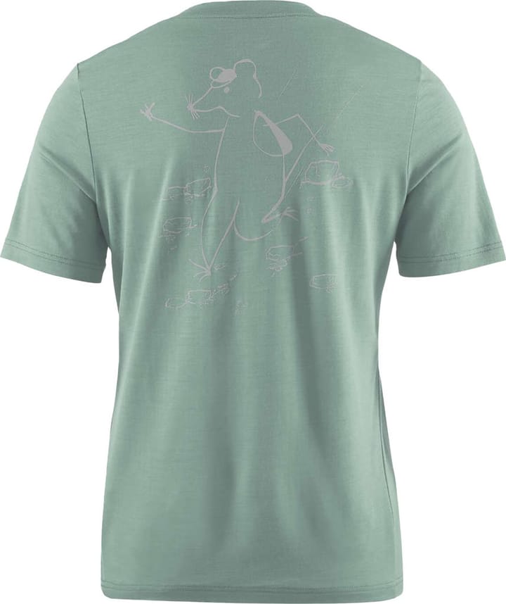 Klättermusen Women's Dagr Shortsleeve Tee Faded Green Klättermusen