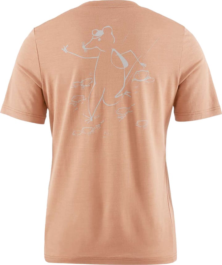 Klättermusen Women's Dagr Shortsleeve Tee Salmon Klättermusen