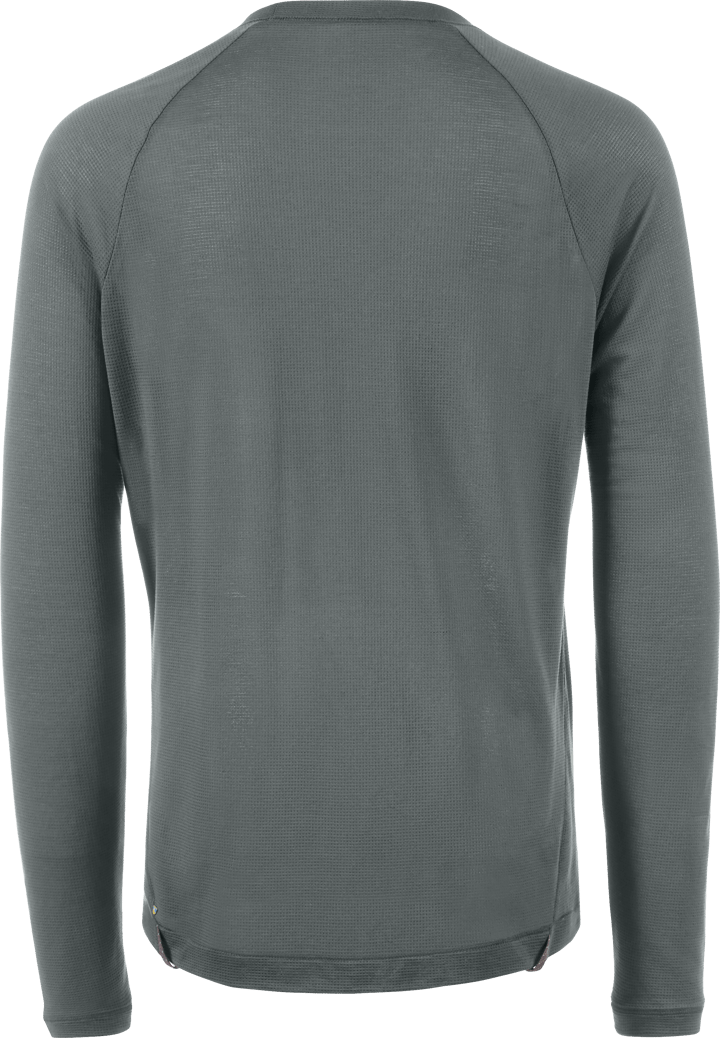 Klättermusen Men's Groa Longsleeve Tee Teal Grey Klättermusen