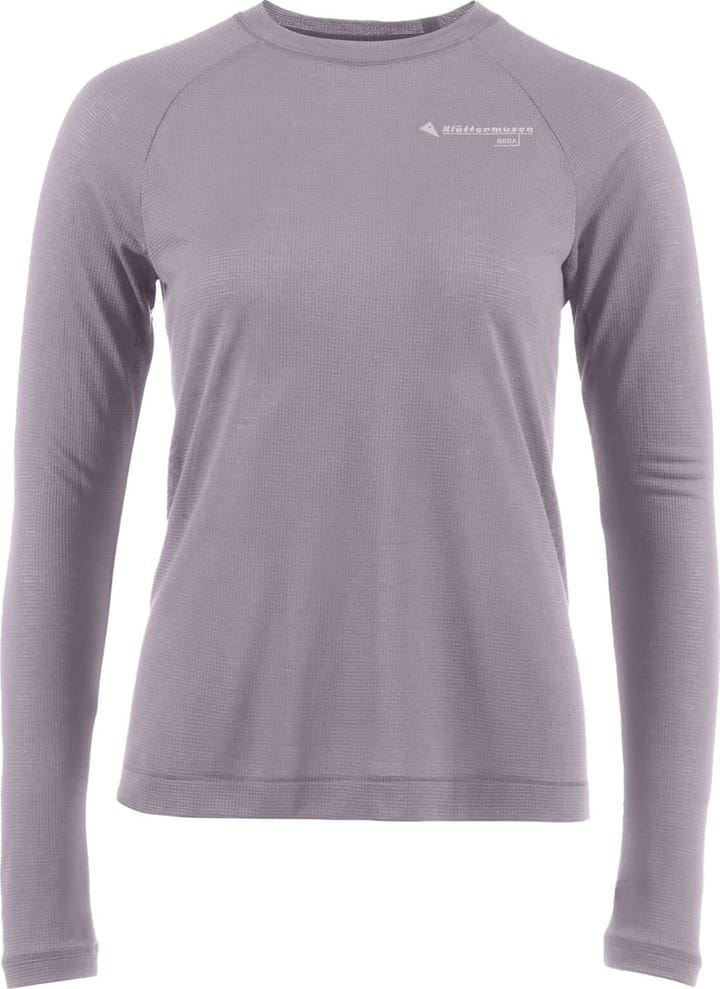 Klättermusen Women's Groa Longsleeve Tee Purple Dove Klättermusen