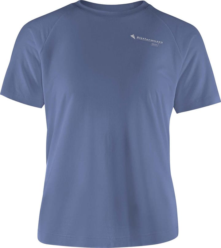 Klättermusen Women's Groa Shortsleeve Tee Fog Blue Klättermusen