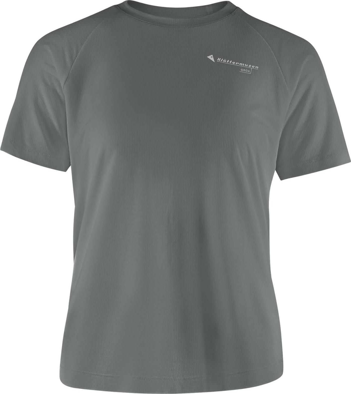 Klättermusen Men's Groa Shortsleeve Tee Teal Grey