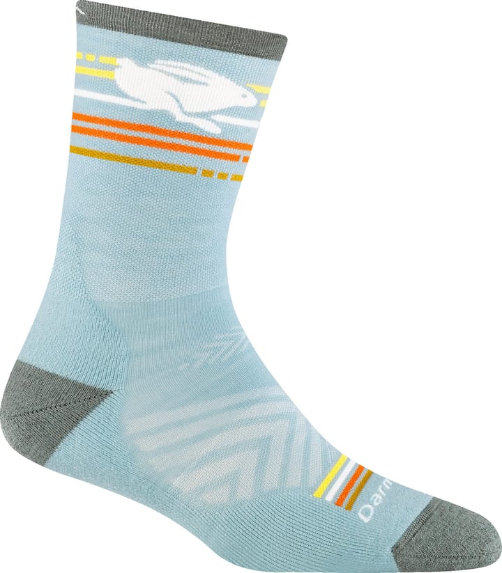 Darn Tough Women's Pacer Micro Crew Ultra-Lightweight With Cushion  Glacier Darn Tough