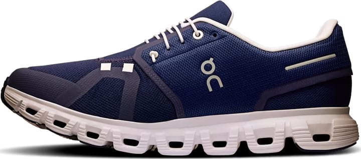 On Men's Cloud 6 Midnight/White On