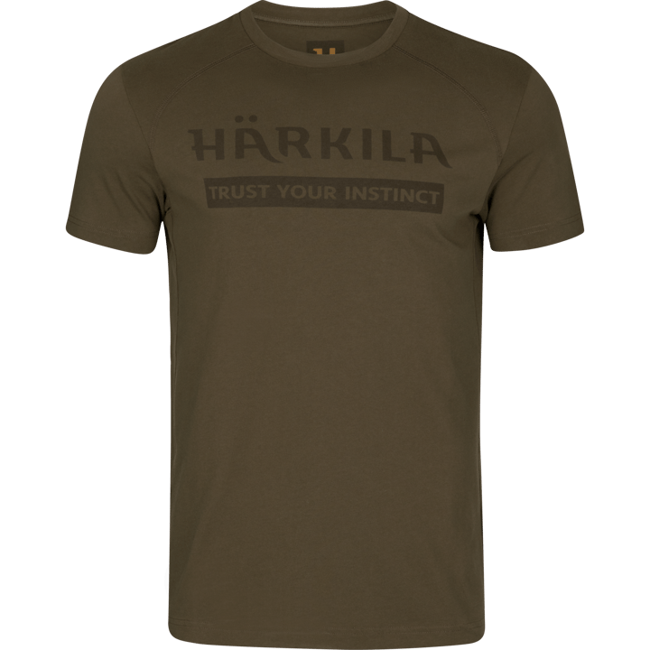 Härkila Härkila Logo S/S T-Shirt Willow Green Härkila