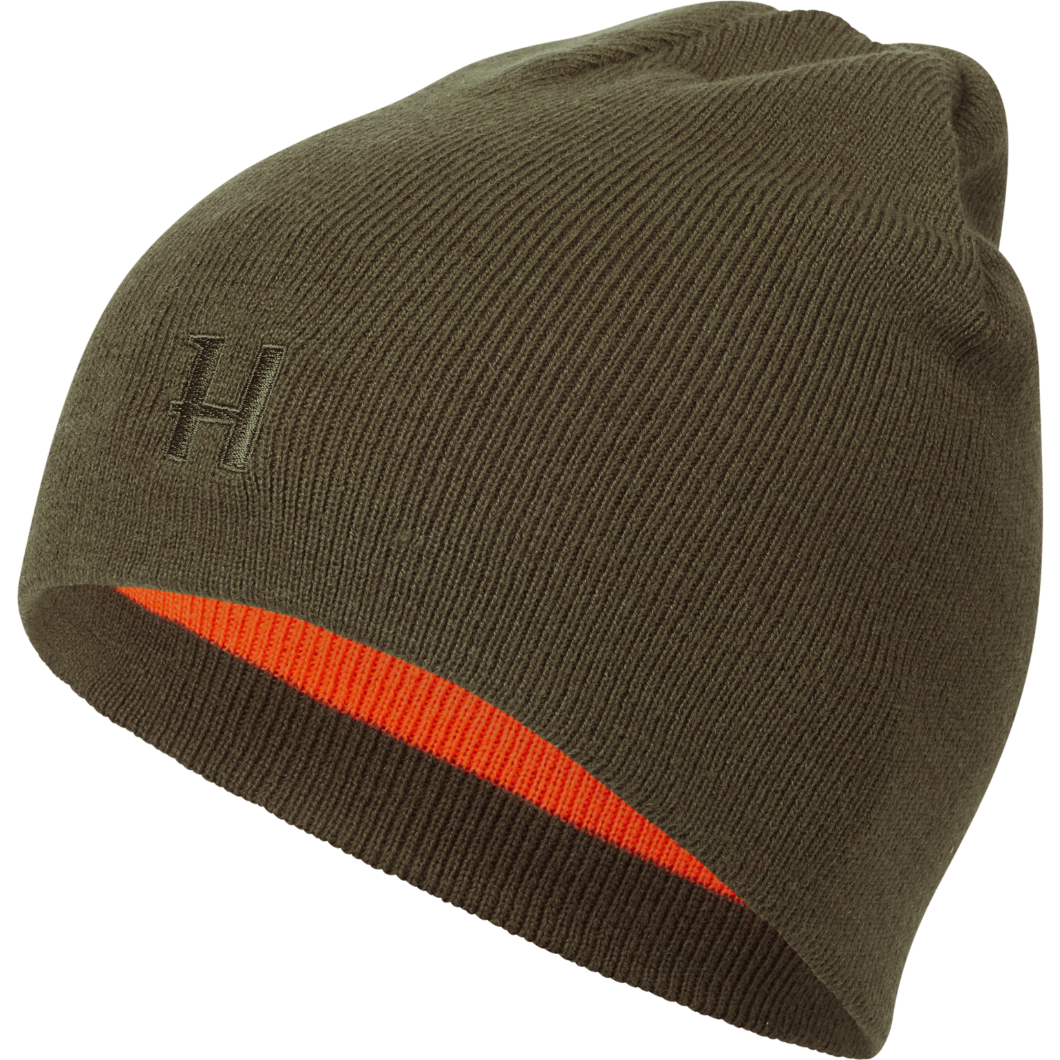 Härkila Reversible Beanie Willow Green/orange