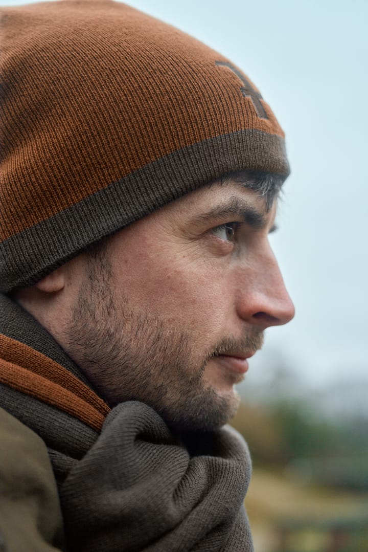 Härkila Reversible Beanie Shadow Brown/rustique Clay Härkila Härkila Reversible Beanie Shadow Brown/rustique Clay Härkila