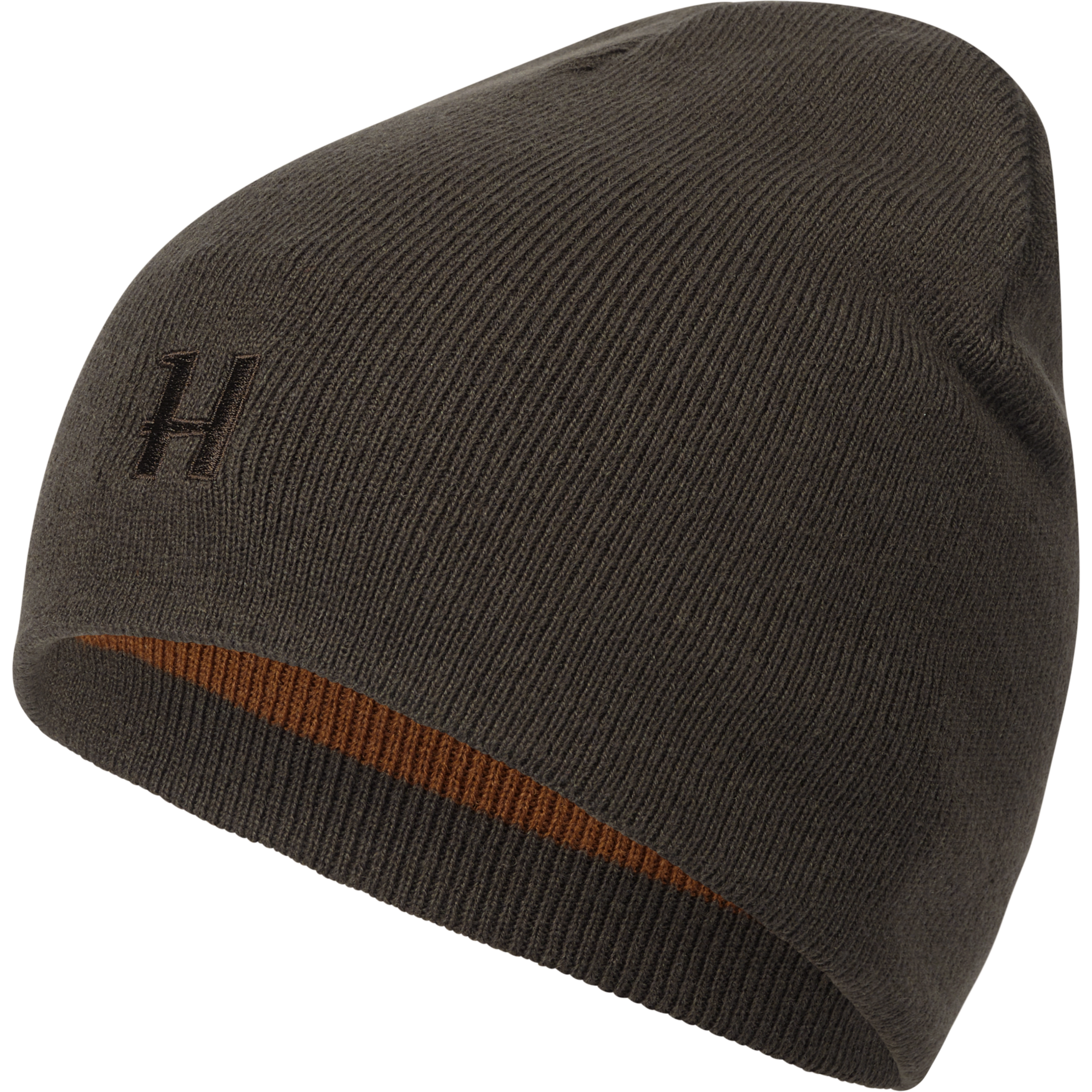 Härkila Reversible Beanie Shadow Brown/rustique Clay