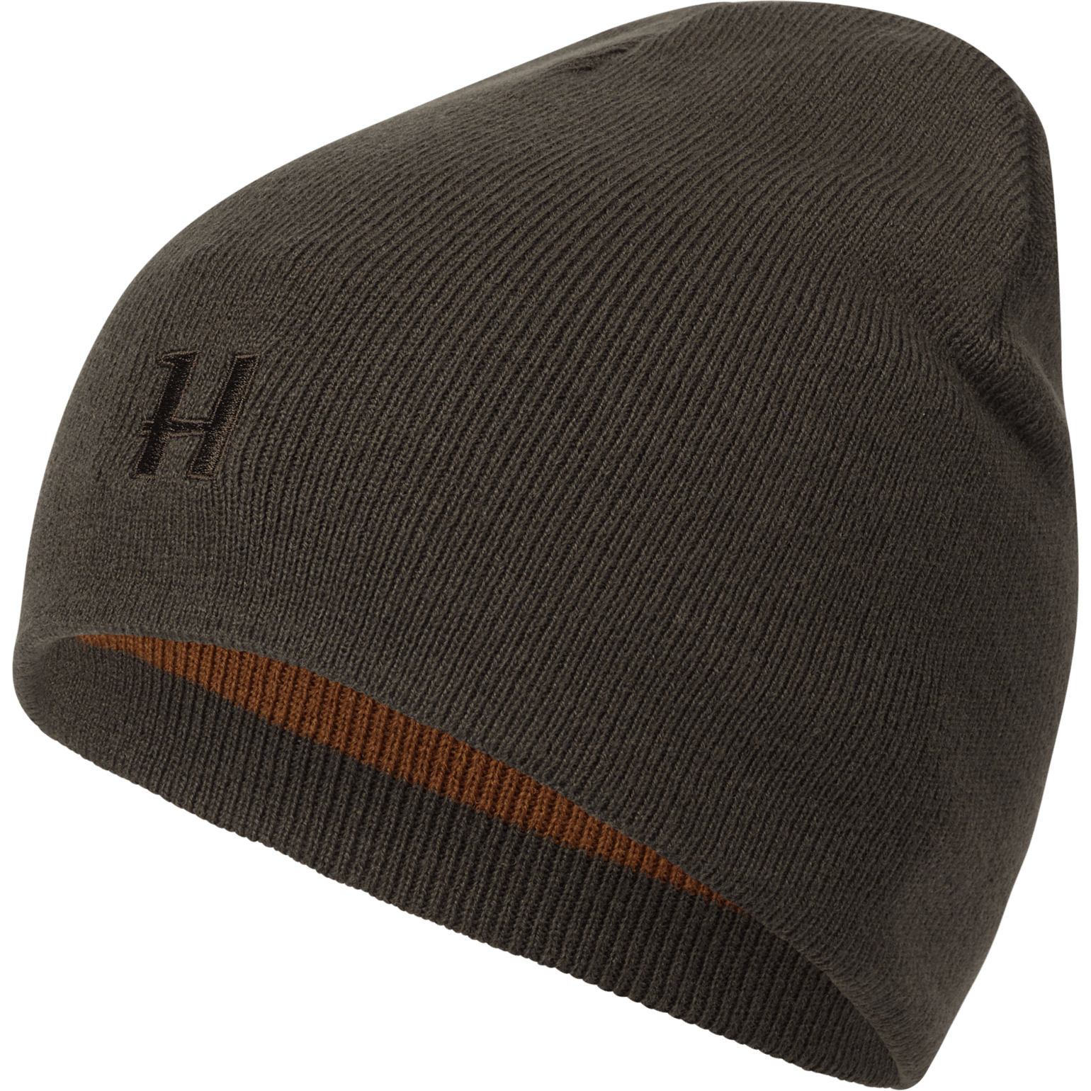 Härkila Reversible Beanie Shadow Brown/rustique Clay