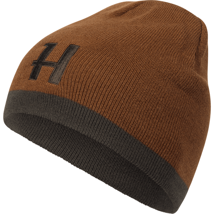 Härkila Reversible Beanie Shadow Brown/rustique Clay Härkila