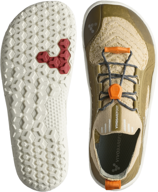 Vivobarefoot Kids' Primus Trail Knit FG Pre-School Peyote Vivobarefoot