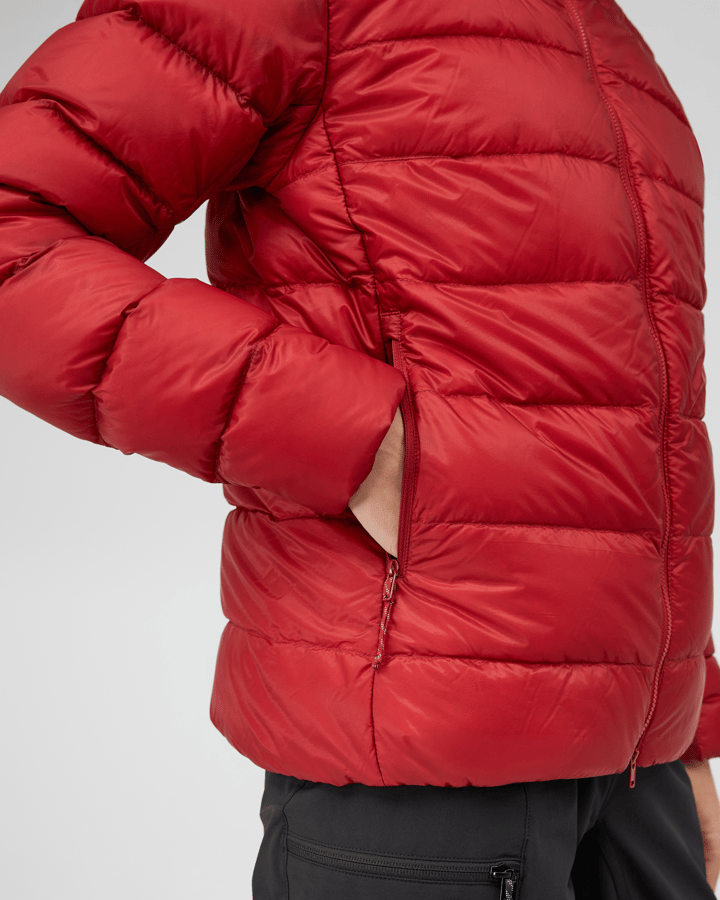 Mammut Broad Peak Pro In Hooded Jacket Women Dark Mammut Red Mammut
