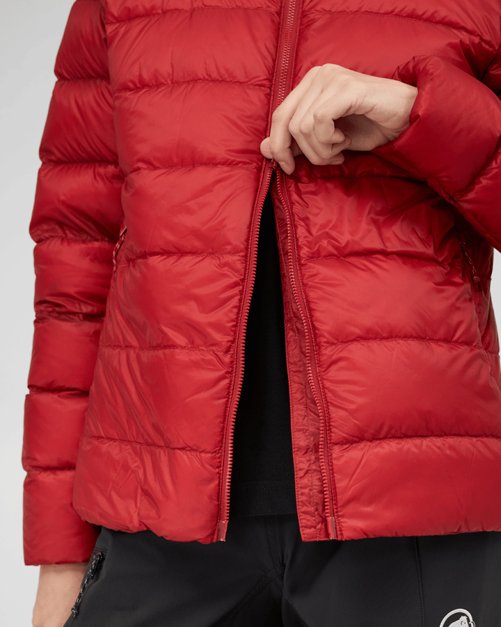 Mammut Broad Peak Pro In Hooded Jacket Women Dark Mammut Red Mammut