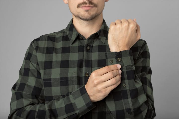 Härkila Härkila Scandinavian LS Shirt Green Check Härkila