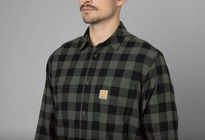 Härkila Härkila Scandinavian LS Shirt Green Check Härkila