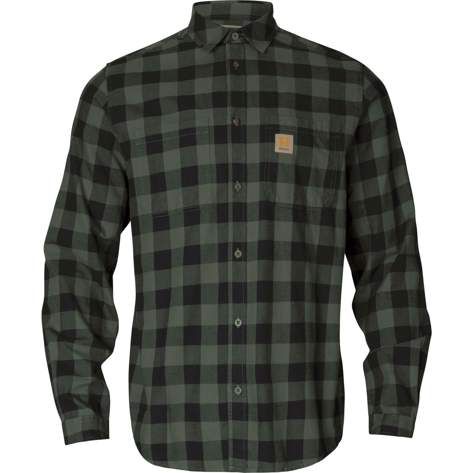 Härkila Härkila Scandinavian LS Shirt Green Check