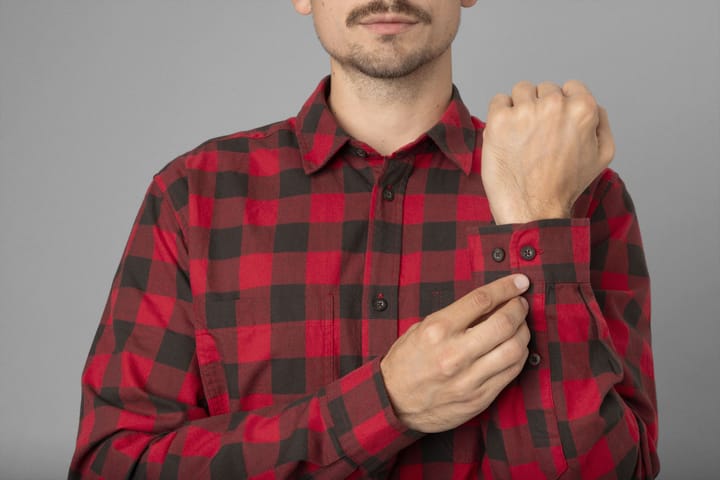 Härkila Härkila Scandinavian LS Shirt Red Check Härkila