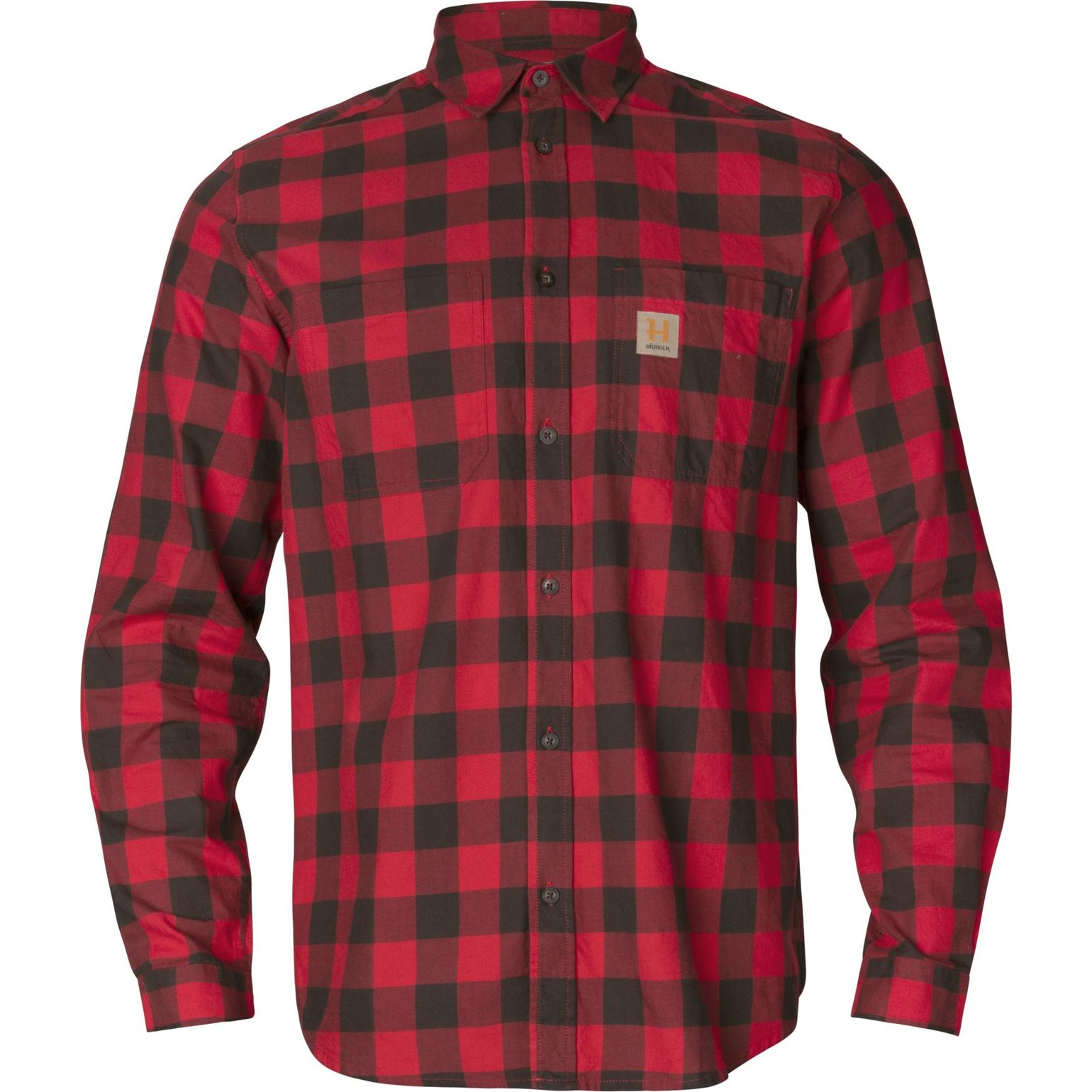 Härkila Härkila Scandinavian LS Shirt Red Check