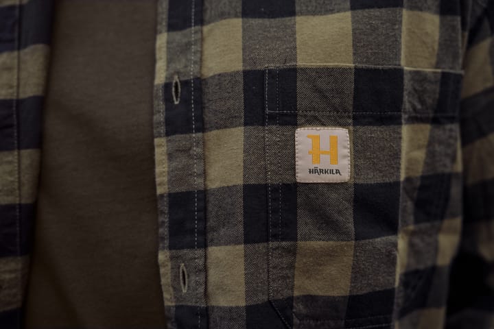 Härkila Men's Härkila Scandinavian Longsleeve Shirt Tarmac Check Härkila