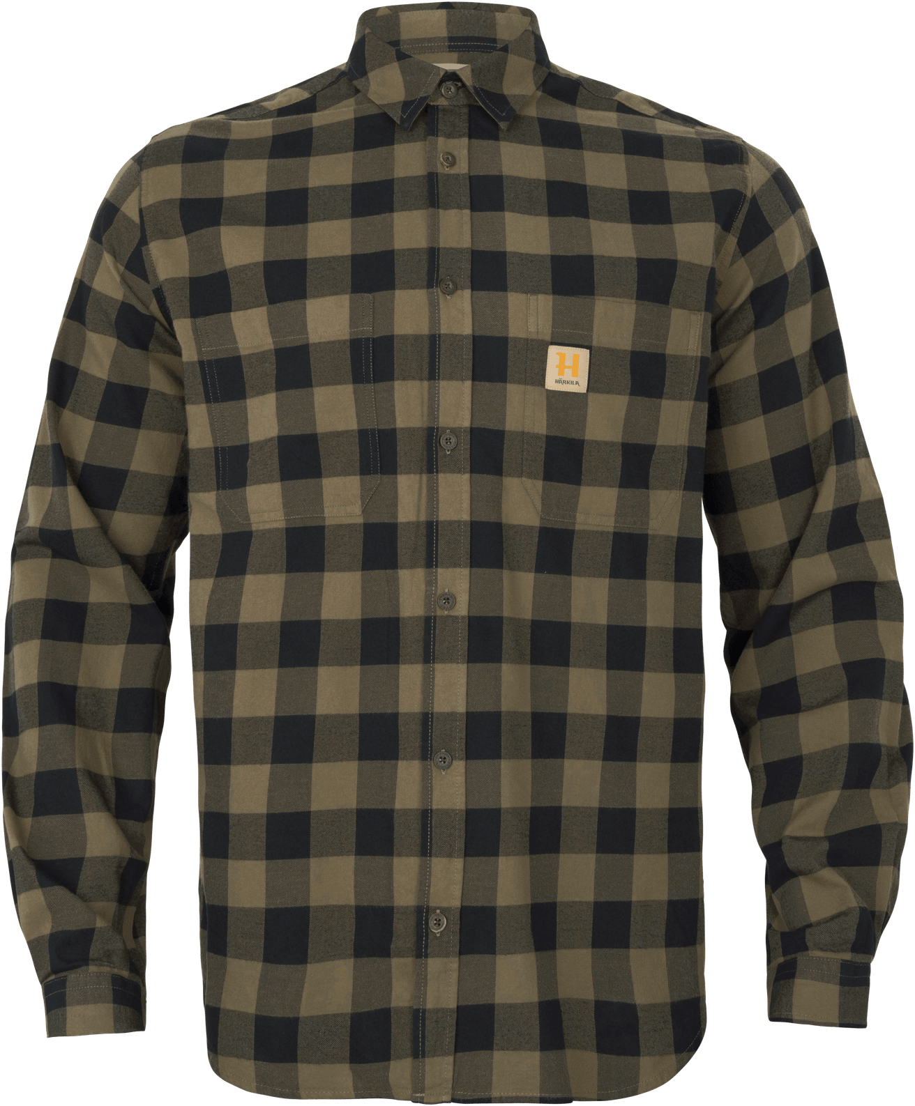 Härkila Men's Härkila Scandinavian Longsleeve Shirt Tarmac Check