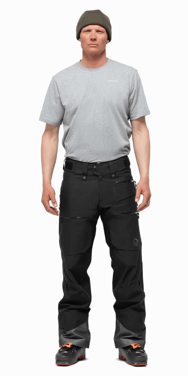 Norrøna Men's Lofoten Gore-tex Insulated Pants Caviar Norrøna Norrøna Men's Lofoten Gore-tex Insulated Pants Caviar Norrøna
