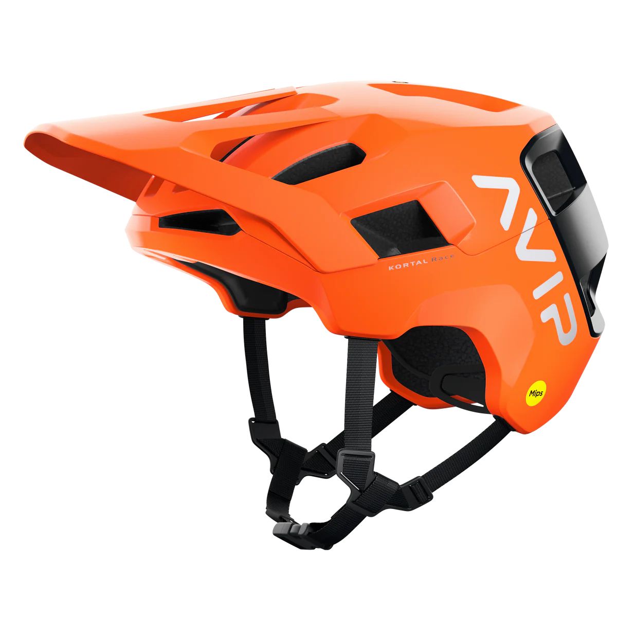 POC Unisex Kortal Race Mips Fluorescent Orange AVIP/Uranium Black Matt