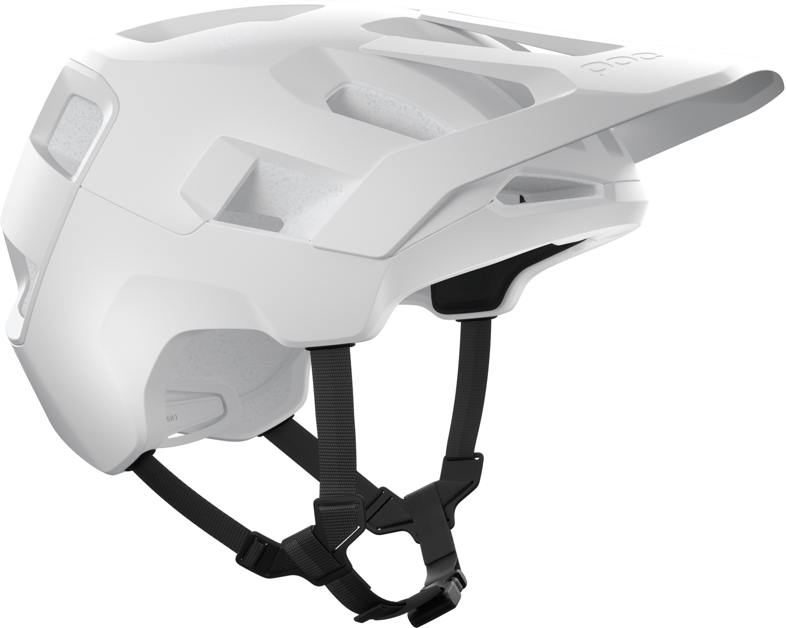 POC Kortal Race Mips MTB Helmet Hydrogen White Matt