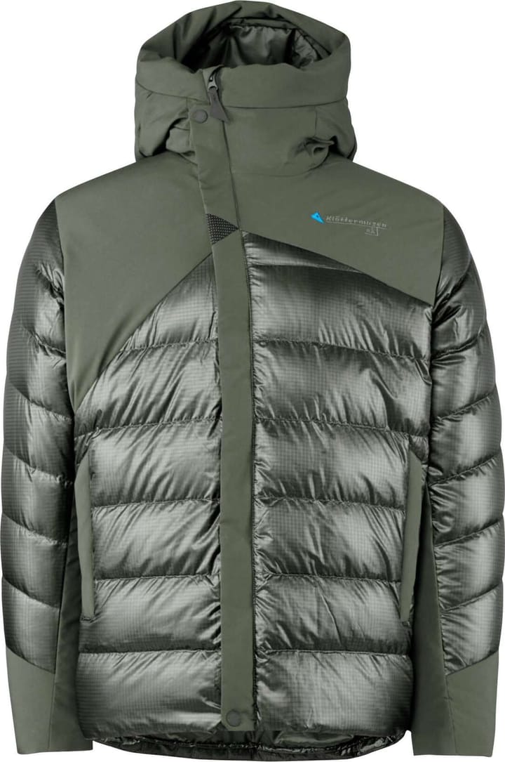 Klättermusen Men's Rå Hood Jacket Dark Dusty Green Klättermusen Klättermusen Men's Rå Hood Jacket Dark Dusty Green Klättermusen