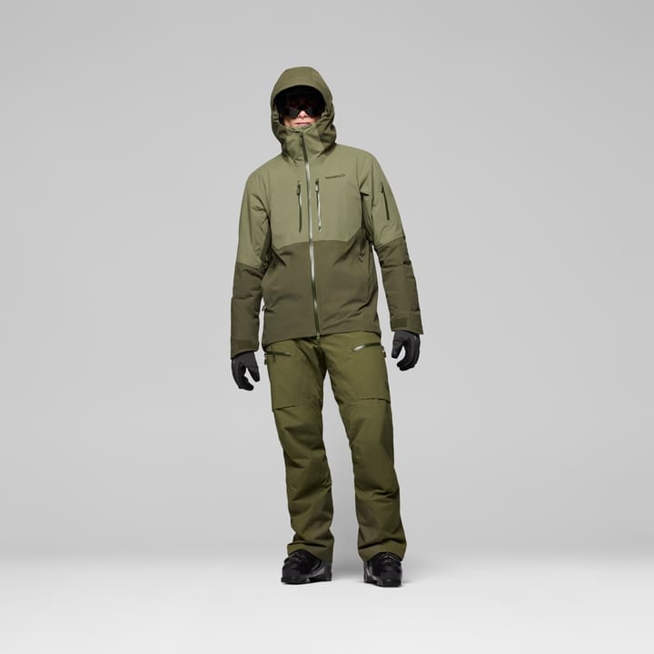 Norrøna Lofoten Gore-Tex Thermo80 Jacket M'S Olive Night/deep Lichen Green Norrøna