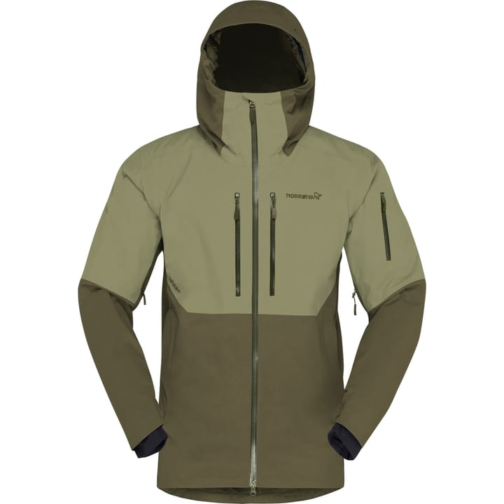 Norrøna Lofoten Gore-Tex Thermo80 Jacket M'S Olive Night/deep Lichen Green Norrøna